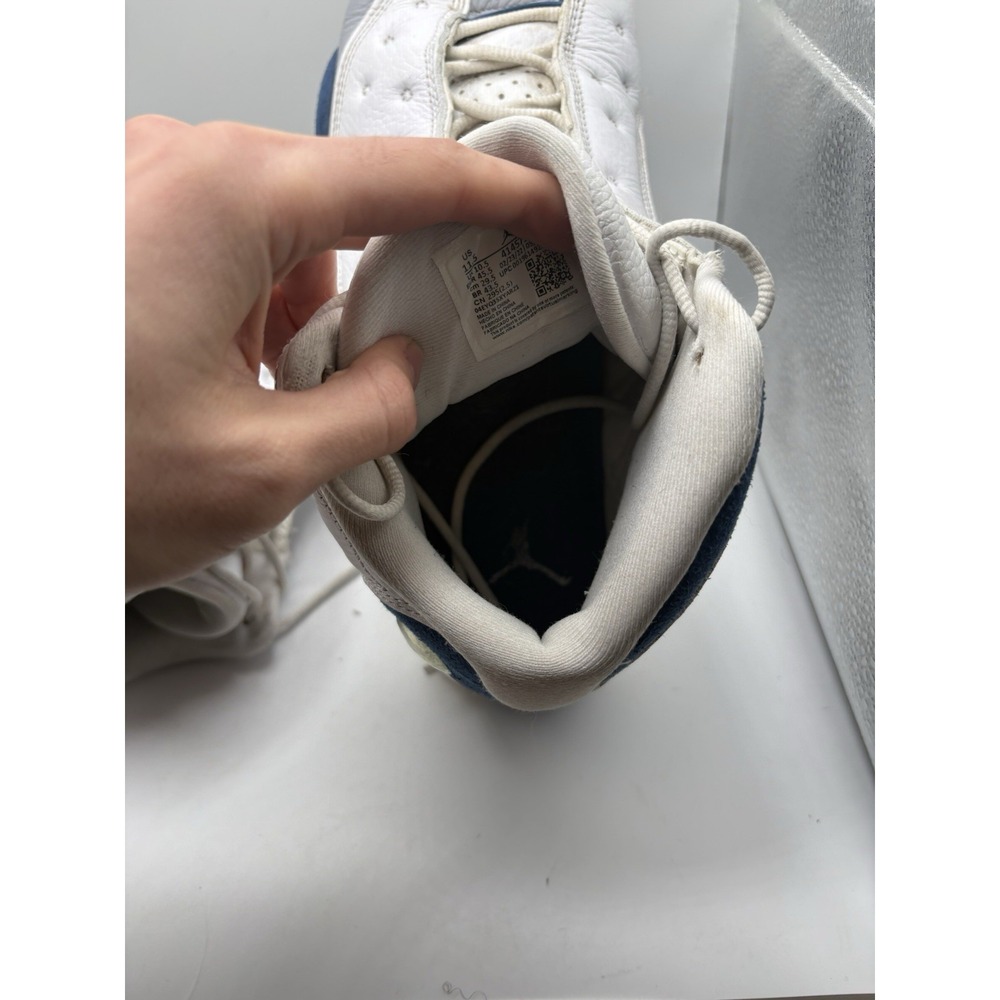 Jordan Air Jordan 13 Retro French Blue Men's Mid Top Sneakers Size 11.5 - Picture 9 of 11
